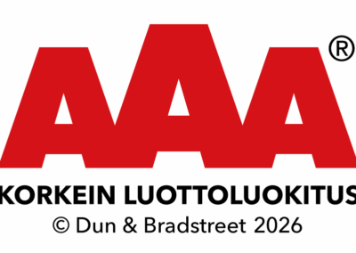 AAA Korkein luottoluokitus -logo.