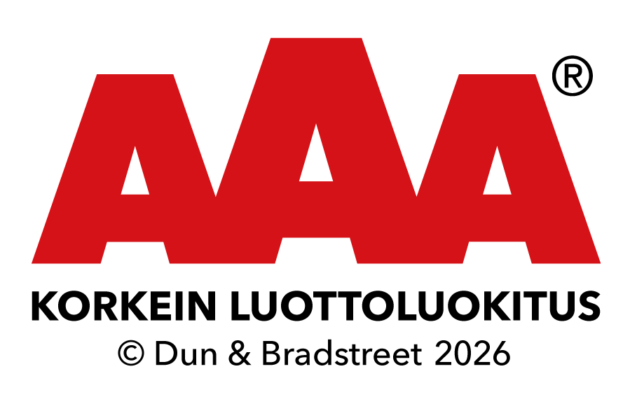 AAA Korkein luottoluokitus -logo.